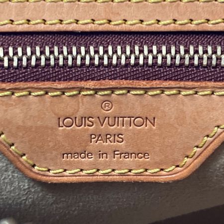  LOUIS VUITTON ルイヴィトン モノグラム ルーピングMM M51146 ブラウン ショルダーバッグ ワンショルダー 布袋有