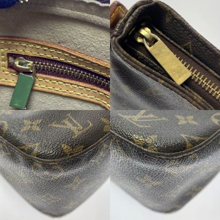  LOUIS VUITTON ルイヴィトン モノグラム ルーピングMM M51146 ブラウン ショルダーバッグ ワンショルダー 布袋有