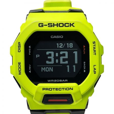 CASIO カシオ G-SHOCK G-SQUAD GBD-200-9JF ライムグリーン クォーツ スマホ連携 メンズ 腕時計
