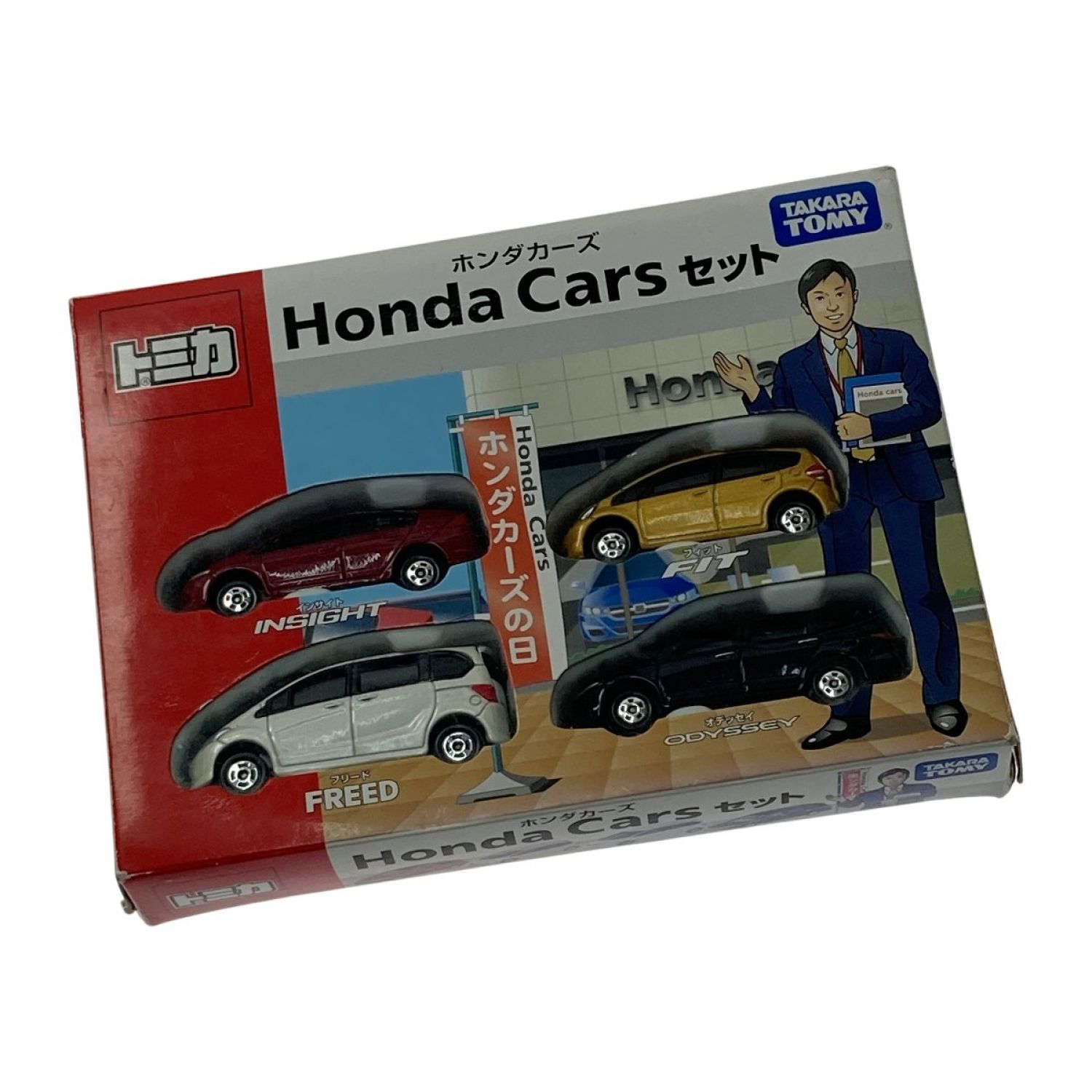 中古】 TOMYTEC トミカ《 Honda Cars セット 》4台セット / トミカ