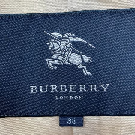  BURBERRY LONDON バーバリーロンドン チェック トレンチコート B1A31-305-40 アイボリー サイズ 38 レディース