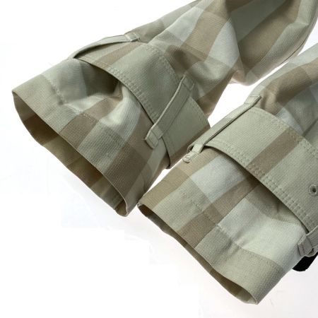  BURBERRY LONDON バーバリーロンドン チェック トレンチコート B1A31-305-40 アイボリー サイズ 38 レディース