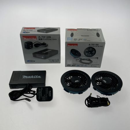  MAKITA マキタ 《 充電式ファンベスト 》LLサイズ / ファン・バッテリ付き / FV213D ライトグレー