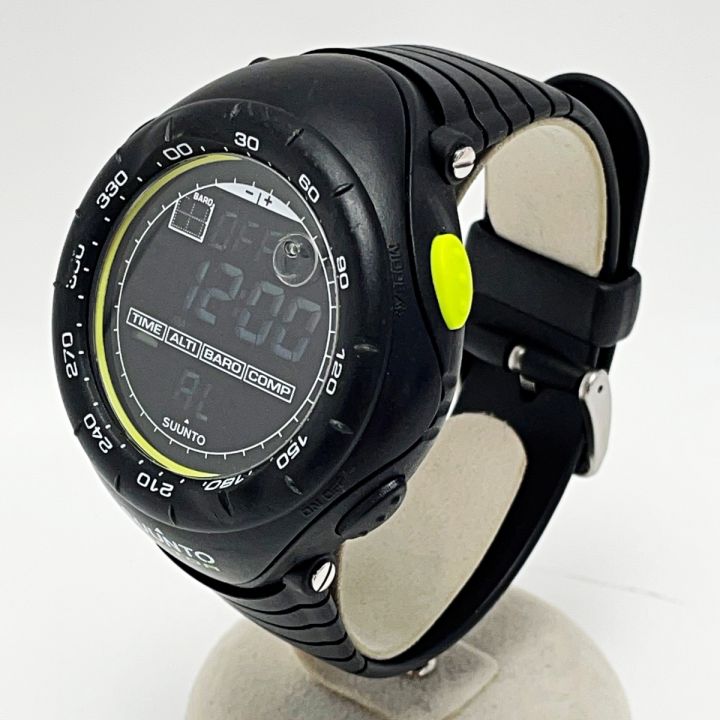 SUUNTO スント VECTOR ベクター ブラックライム クォーツ デジタル アウトドアウォッチ メンズ 腕時計｜中古｜なんでもリサイクルビッグバン