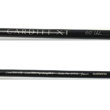  SHIMANO シマノ CARDIFF カーディフ XT 60UL 31892 ルアーロッド 竿袋付き