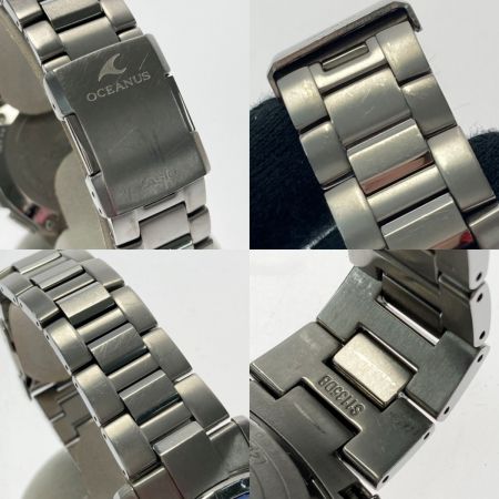  CASIO カシオ オシアナス wave ceptor デジアナ OCW-300TDJ-1AJF 電波ソーラー メンズ 腕時計 OCEANUS