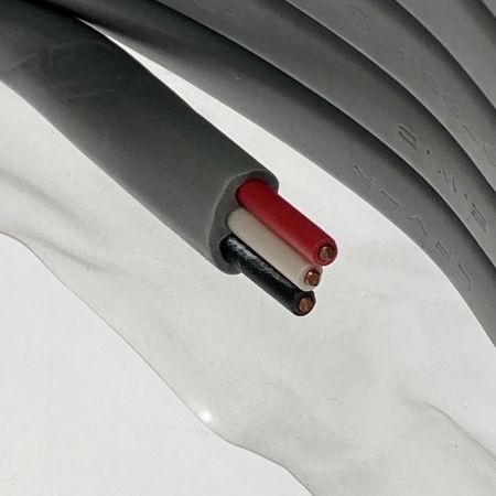   富士電線《 VVFケーブル 平形 》100m巻 / 灰色 / VVF3×2.0 