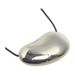 ☆☆ Tiffany & Co. ティファニー エルサ・ペレッティ ビーン デザイン ペンダント シルバー SV925 50㎜ ネックレス Bランク