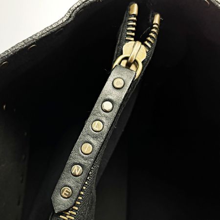  CELINE セリーヌ ブギーバッグ CEOO/33 ブラック ハンドバッグ レザー レディース ゴールド金具