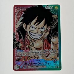 ☆☆  トレカ ワンピース《 モンキー・Ｄ・ルフィ 》OP01-003 L / パラレル Cランク