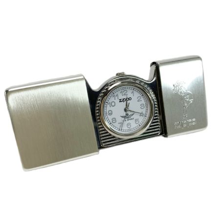   ZIPPO POCKET CLOCK ポケットクロック ウィンディ ケース有