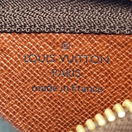  LOUIS VUITTON ルイヴィトン モノグラム ポシェット・クレ M62650 ブラウン コインケース キーリング ユニセックス