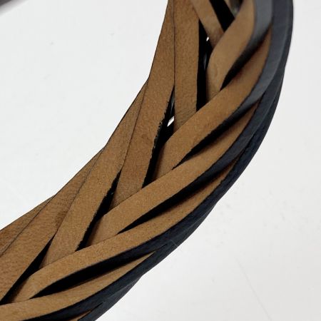  LOEWE ロエベ ブレイデッド バングル ラベンダー ブレスレット クラシックカーフ 箱有