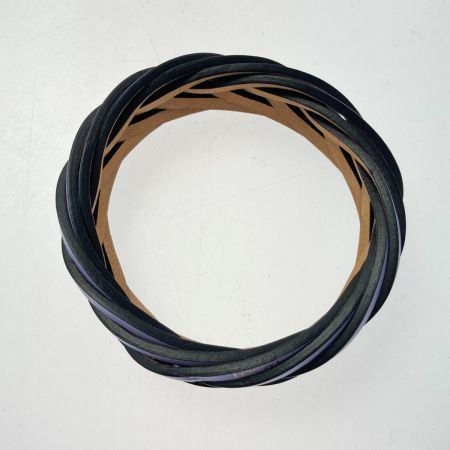  LOEWE ロエベ ブレイデッド バングル ラベンダー ブレスレット クラシックカーフ 箱有