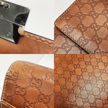  GUCCI グッチ グッチシマ 34044 212792 ブラウン ビジネスバッグ レザー メンズ シルバー金具