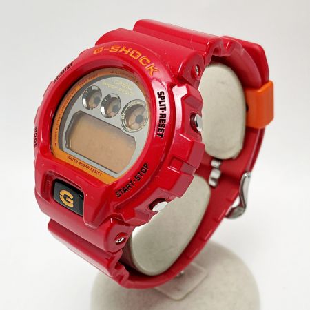  CASIO カシオ G-SHOCK  Crazy Colors クレイジーカラーズ DW-6900CB-4JF レッド クォーツ メンズ 腕時計