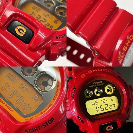  CASIO カシオ G-SHOCK  Crazy Colors クレイジーカラーズ DW-6900CB-4JF レッド クォーツ メンズ 腕時計
