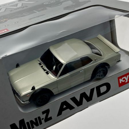   KYOSHO 京商 ミニッツAWD 日産 スカイライン 2000GT-R (KPGC10)  シルバー ラジコン