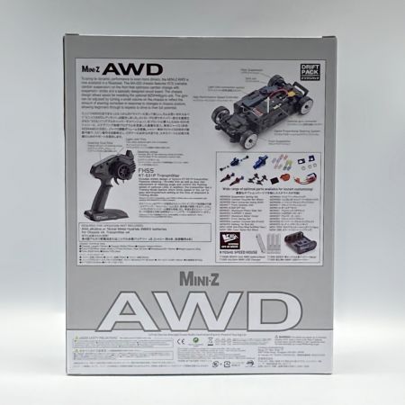   KYOSHO 京商 ミニッツAWD 日産 スカイライン 2000GT-R (KPGC10)  シルバー ラジコン