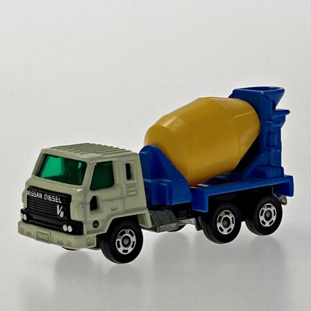  トミカ ミニカー 日産ディーゼル ミキサー車 ホワイト×ブルー×イエロー 赤箱 TOMY No.53 53