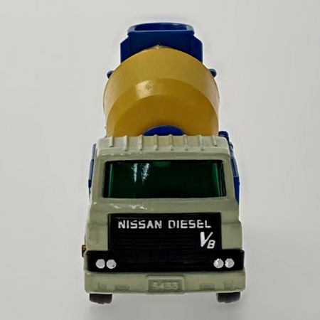  トミカ ミニカー 日産ディーゼル ミキサー車 ホワイト×ブルー×イエロー 赤箱 TOMY No.53 53
