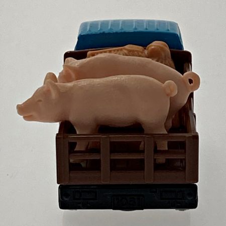  トミカ ミニカー TOMICA ミニカー キャリィ 家畜運搬車 スカイブルー×ブラウン 赤箱 日本製 No.39 TOMY 39