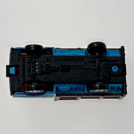  トミカ ミニカー TOMICA ミニカー キャリィ 家畜運搬車 スカイブルー×ブラウン 赤箱 日本製 No.39 TOMY 39