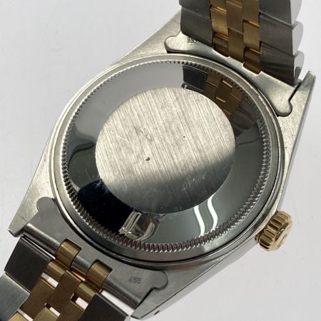  ROLEX ロレックス デイトジャスト 10Pダイヤ Ref.16013G SN:9481441 シャンパンゴールド 自動巻き メンズ 腕時計 箱・ギャランティ有