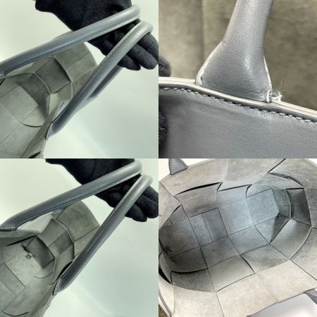  BOTTEGA VENETA ボッテガヴェネタ ラージ ザ アルコ ブルー系 トートバッグ レディース ポーチ有