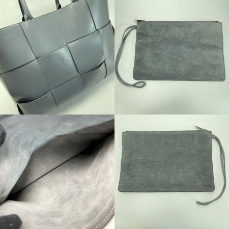  BOTTEGA VENETA ボッテガヴェネタ ラージ ザ アルコ ブルー系 トートバッグ レディース ポーチ有