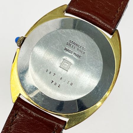 ROAMER Pall Mall ゴールド 手巻き アナログ ステンレススチール メンズ 腕時計 ヴィンテージ