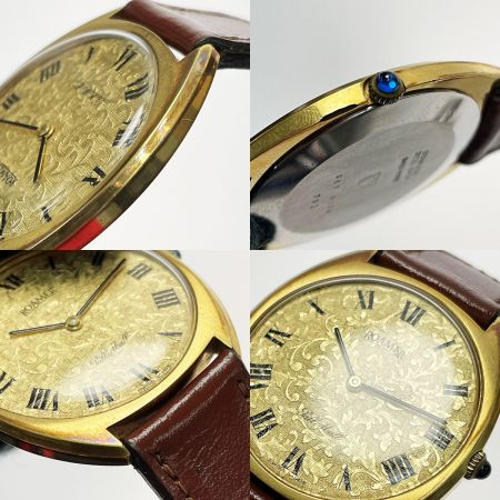  ROAMER Pall Mall ゴールド 手巻き アナログ ステンレススチール メンズ 腕時計 ヴィンテージ