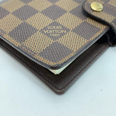 LOUIS VUITTON ルイヴィトン アジェンダ R20700 エベヌ 手帳カバー