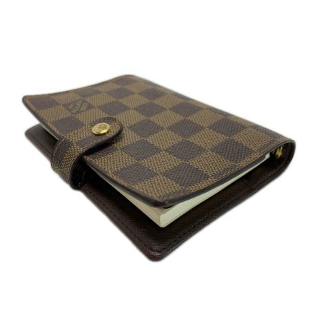 LOUIS VUITTON ルイヴィトン アジェンダ R20700 エベヌ 手帳カバー