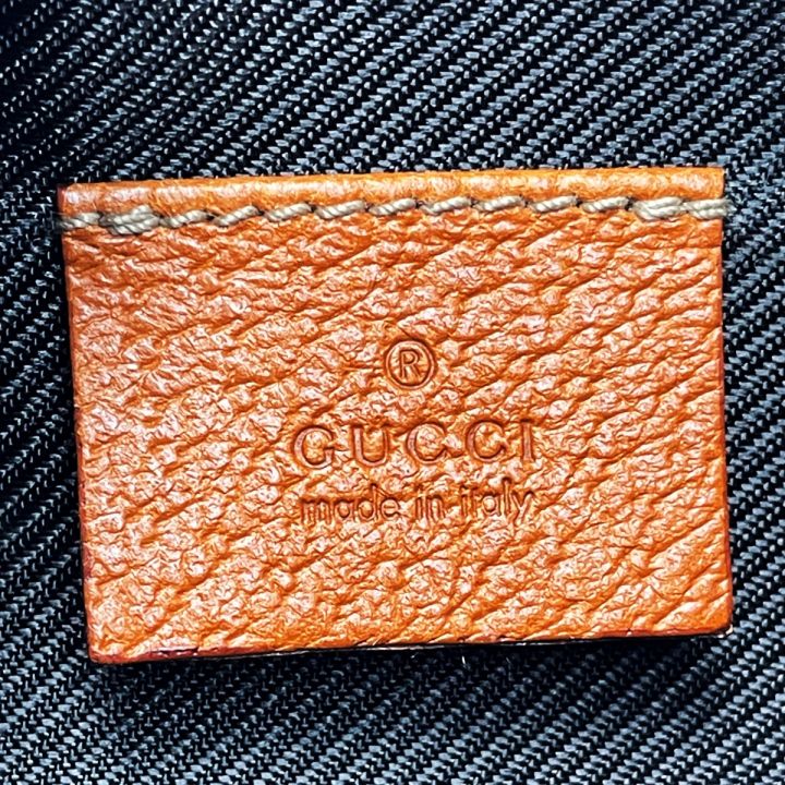 中古】 GUCCI グッチ GG 29596 ベージュ×ブラウン ポーチ レディース ...