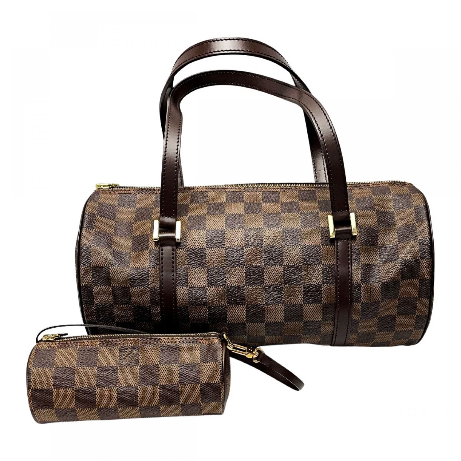 中古】 LOUIS VUITTON ルイヴィトン ダミエ パピヨン30 N51303 エベヌ