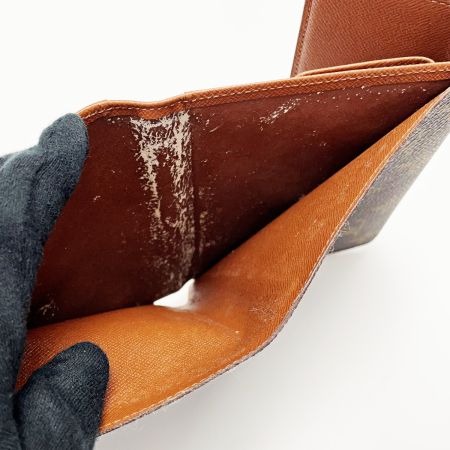  LOUIS VUITTON ルイヴィトン ポルト トレゾール エテュイ パピエ SP0937 ブラウン モノグラム 2つ折り財布 レディース