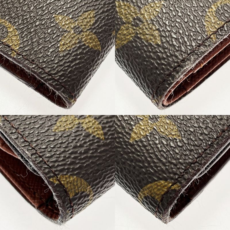 中古】 LOUIS VUITTON ルイヴィトン ポルト トレゾール エテュイ