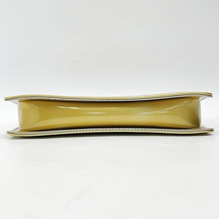  LOUIS VUITTON ルイヴィトン モノグラム・ヴェルニ レキシントン M91010 イエロー ハンドバッグ レディース ゴールド金具 布袋有