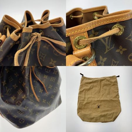  LOUIS VUITTON ルイヴィトン モノグラム プチ・ノエ M42226 ショルダーバッグ ワンショルダー 布袋有