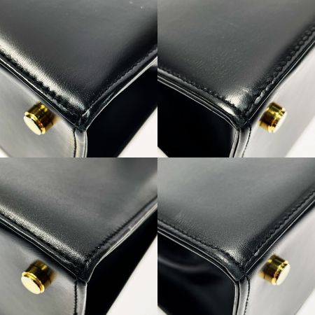  Salvatore Ferragamo サルヴァトーレフェラガモ ヴァラ BA-214178 ブラック ハンドバッグ レザー レディース 布袋有