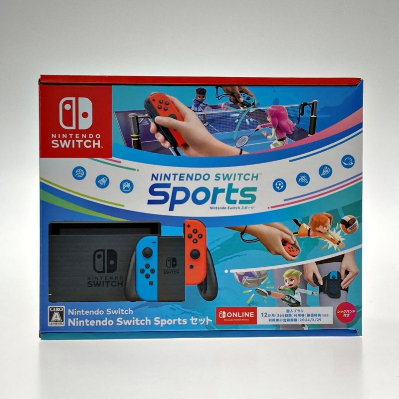 2024100%新品任天堂Nintendo Switch Sports セット　ソフトなし Nintendo Switch