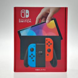 ☆☆ Nintendo ニンテンドウ 任天堂 Nintendo Switch 有機ELモデル ネオンブルー×ネオンレッド HEG-S-KABAA Sランク