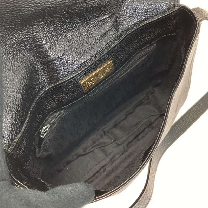 中古】 Yves Saint Laurent イブサンローラン YSLロゴ ショルダー