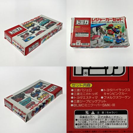  トミカ ミニカー レジャーカーセット 7台セット TOMY トミー