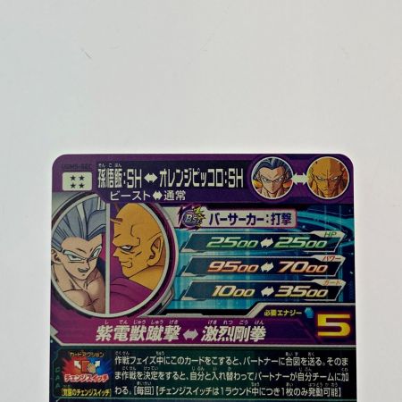   ドラゴンボールヒーローズ トレカ 孫悟飯：SH UGM5-SEC