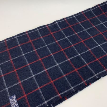  Burberrys バーバリーズ メガチェック カシミヤ ネイビー カシミアマフラー