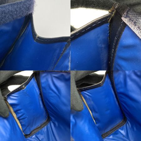  GUCCI グッチ GG シェリーライン クラッチバッグ ネイビー ×グレー シェリー セカンドバッグ PVC×レザー PARFUMS