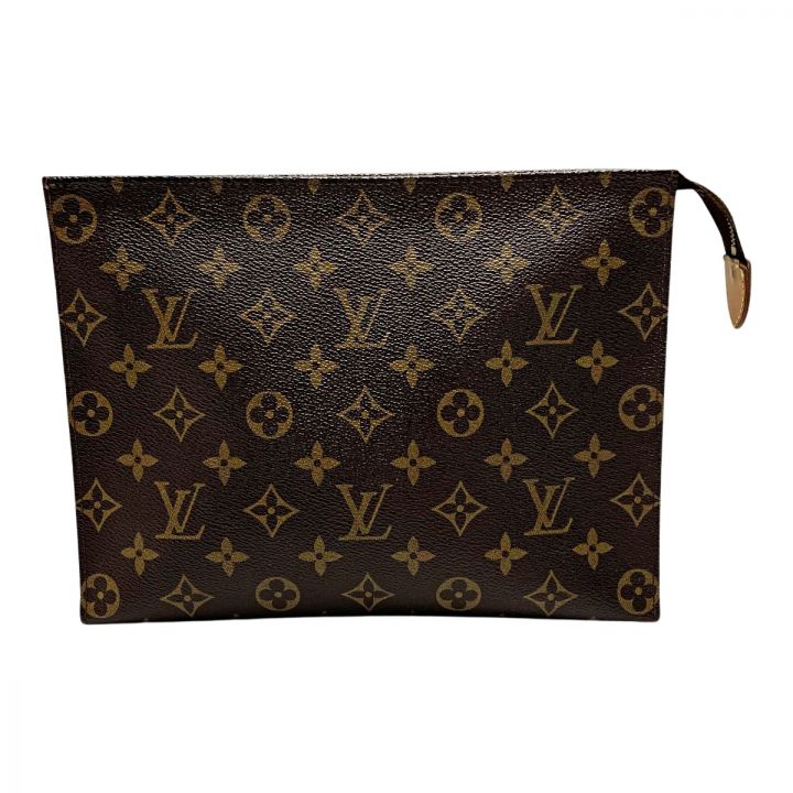 中古】 LOUIS VUITTON ルイヴィトン モノグラム ポッシュ・トワレット ...