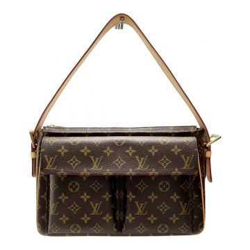 中古】 LOUIS VUITTON ルイヴィトン ビバシテGM M51163 モノグラム ...